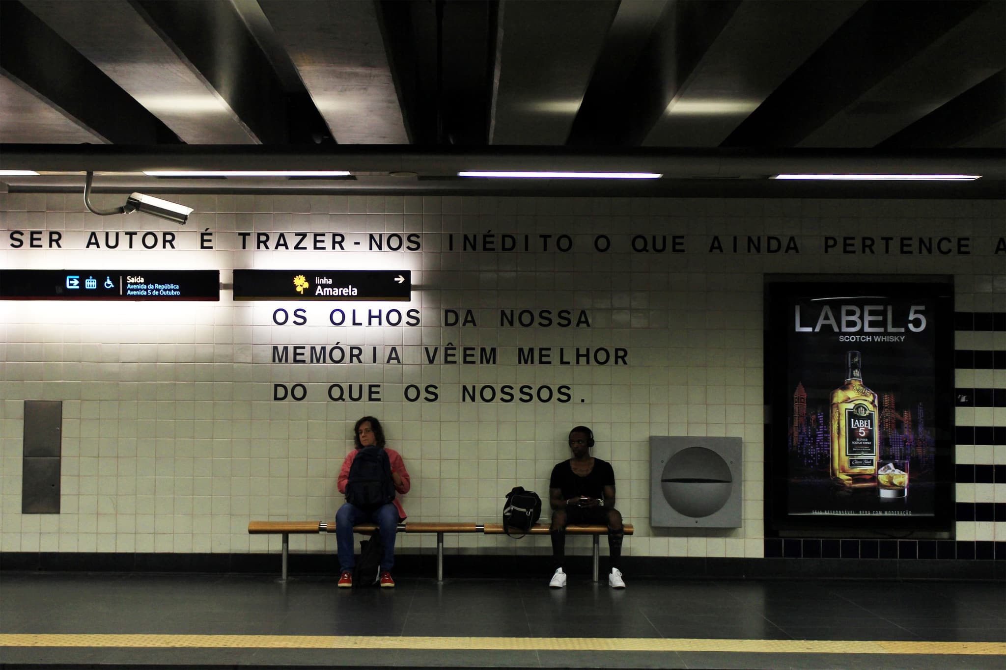 Há um “museu aberto” nas estações do metro de Lisboa