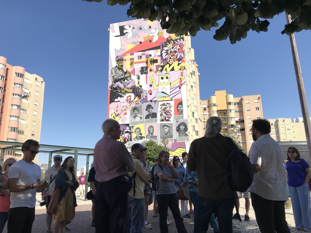 Passeio Artéria deu a conhecer no Parque das Nações o melhor da arte urbana de Lisboa
